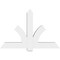 Ekena Millwork Redmond Architectural Grade PVC Gable Bracket, 60"W x 40"H x 6"D x 6"F, 16/12 Pitch GBP060X40X0606RED00 - alternate 2